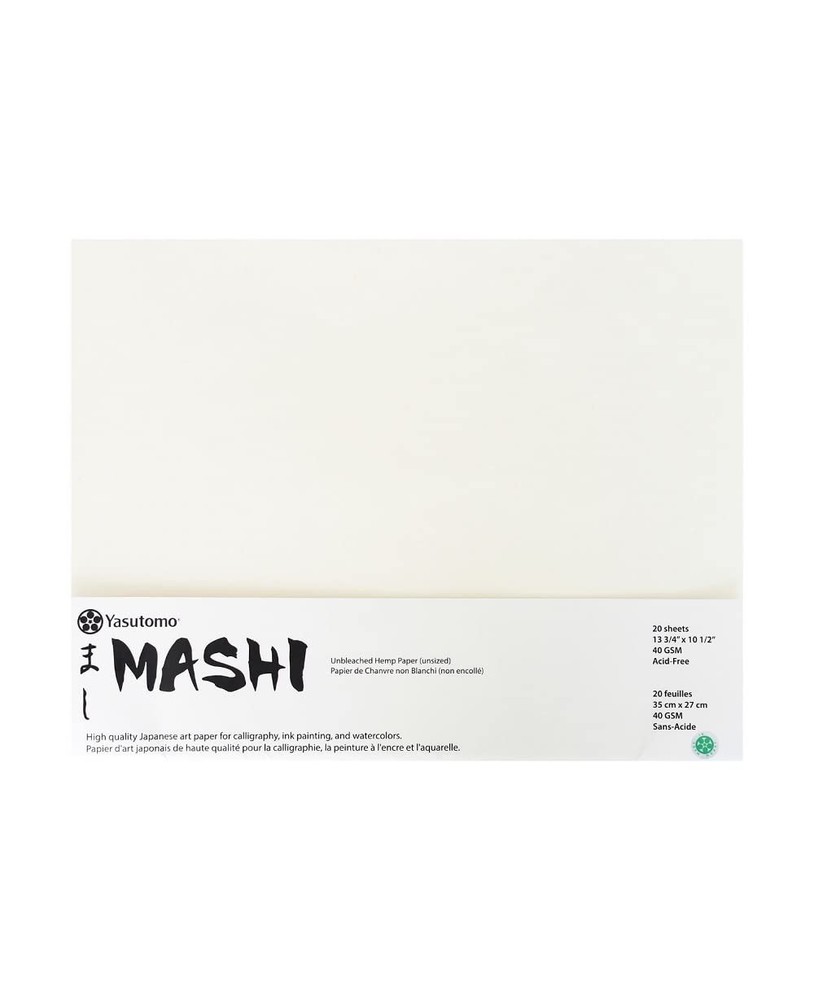Yasutomo Mashi Paper, 20 Sheets, 13.75-Inch Height,Art Paper