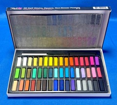 The Stencil Collection Non-Smear Pastels 32 Colors Photo Tinting Scrapbooking