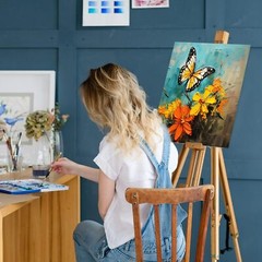 Canvas Boards for Painting 20 Multi Pack Paint Canvas Panels 11×14, 9×12, 8×1…