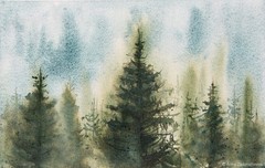 HORADAM AQUARELL 14 945 006 Forest Grey Super Granulation Watercolors 15ml
