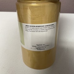Utrecht Studio Series Gold Acrylic Paint Medium Body 1 Quart 32 Fl Oz USED