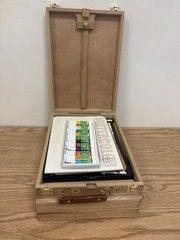 U.S. Art Supply Wood Box Easel Painting – Oil, Acrylic, Watercolor w Extra Paint