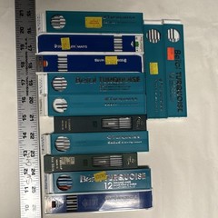 Berol Turquoise Drawing Lead Refill Leads 2mm 2H, Gray, 2375 (Multiple Boxes)