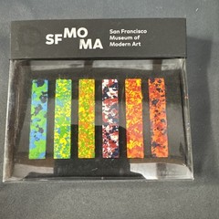 San Francisco – Museum Of Modern Art – Set of 6 Magic Crayons – NIB
