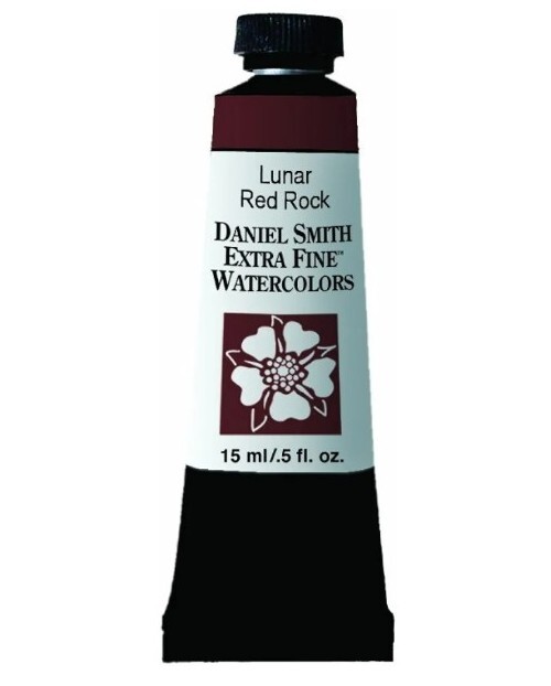 DANIEL SMITH Extra Fine Watercolor 15ml Paint Tube, Lunar Red Rock Rouge Roche