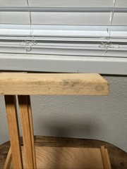 Adjustable Wood Tabletop Painting Easel, Portable, With Storage Drawer. Preowned