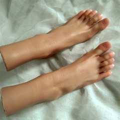 Realistic Silicone Feet Modelsilicone Female Feetlifesize Female Foot Mannequin