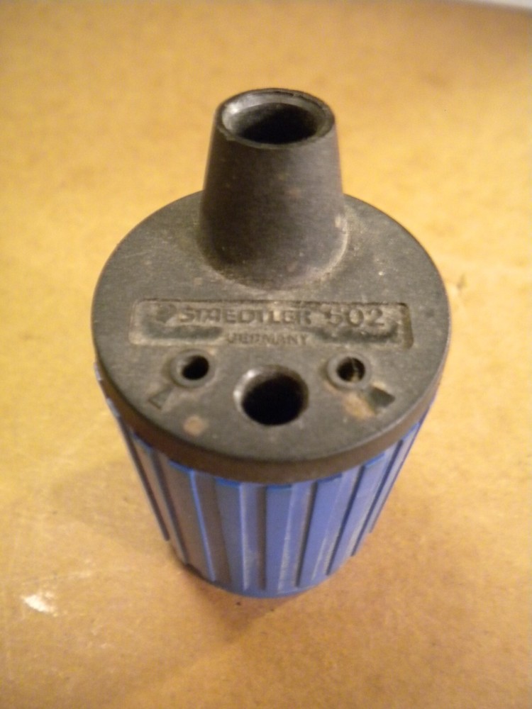 Staedtler rotary lead point mechanical BLUE 502 pencil SHARPENER 2mm Germany