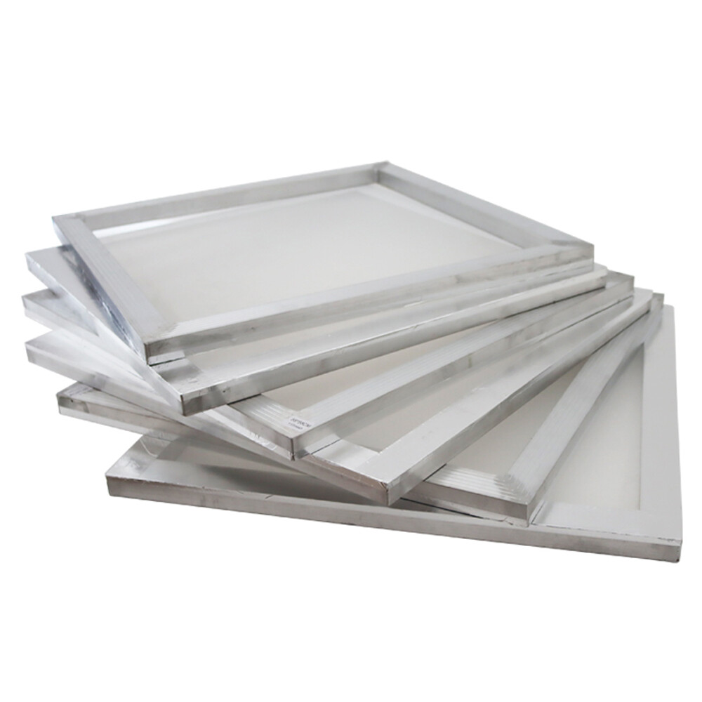 INTBUYING® 6pcs 8″*10″ Screen Frame Aluminum Frame w/110 Mesh Fabric Newest