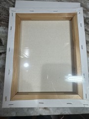 9 Stretched Canvases For Painting, 12×12 (2) And 8×10 (7)
