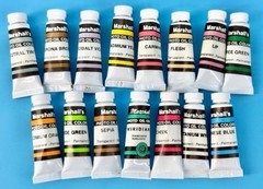 Vintage Marshall’s Photo Coloring System Oil Kit Advanced Hobby Set COMPLETE
