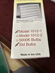 THE LIGHT BOX BY Porta-Trace MODEL 1012-1 TRACING CALIGRAPHY. Used Once