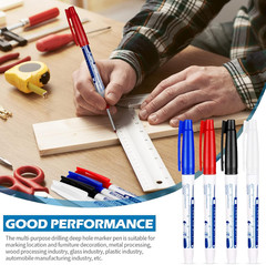 4 Pcs Long Marker 30 Mm Deep Reach Markers Long Nose Waterproof Deep