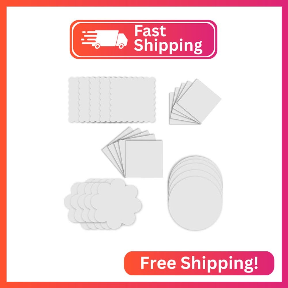 Jovial & Joyful Spin and Spiral Art Paper Refill Pack – Set of 25 Cardboard Piec