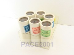 Lot of 6 Japanese mini pencils in paper tube(12 pencils each tube or 72 pencils)