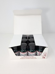 (12) 1 Oz Bottles Of Angelus Acrylic Leather Midnite Green Paint New
