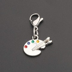CHOORO Artist Palette Clip-on Charm Paint 18mm x 14mm,