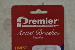2 Pack Premier Artist Brushes Finest Red Sable Round Brushes #1 #3 #5 6 Total