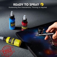 Magicfly Airbrush Paint 16 Colors Acrylic Set