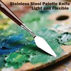 25pcs Paint Brushes Set Professional Acrylic Paint Brushes Artist Series with…