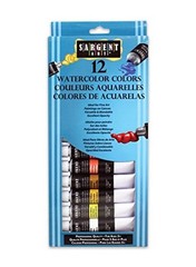 23-0701 Tube Watercolors Set, Premium,Assorted, 0.40 Fl Oz (Pack of 12)