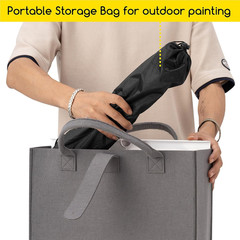 Adjustable Travel Easel for Plein Air Watercolor Painting