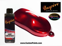 Inspire Candy CONCENTRATE Ruby Red 4oz (SOLVENT), CUSTOM PAINT, ARTIST