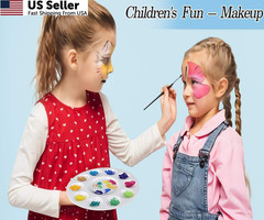 inifus 22 PCS Paint Palettes for Kids, Plastic 6.7 inches x inches, 22pcs