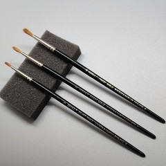 Winsor & Newton Series 7 Size # 1, 2, 4 Kolinsky Finest Sable Brush England