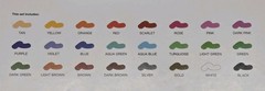 KINGART Artist Mix Media Gel Sticks Set of 24 Vibrant Colors Non-toxic Odorless