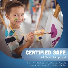 Washable Tempera Paint 1 Gallon Blue for Kids Classroom Painting Supplies