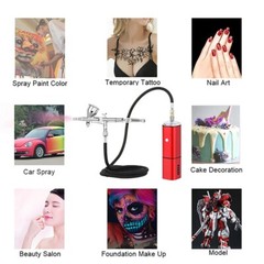 TM90-180W Wholesale Cordless Airbrush Small Single Dual Action Electric Beauty