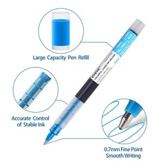 EYEYE 8 Assorted Colors 1.0mm Rollerball 1 Count (Pack of 1), Multicolor