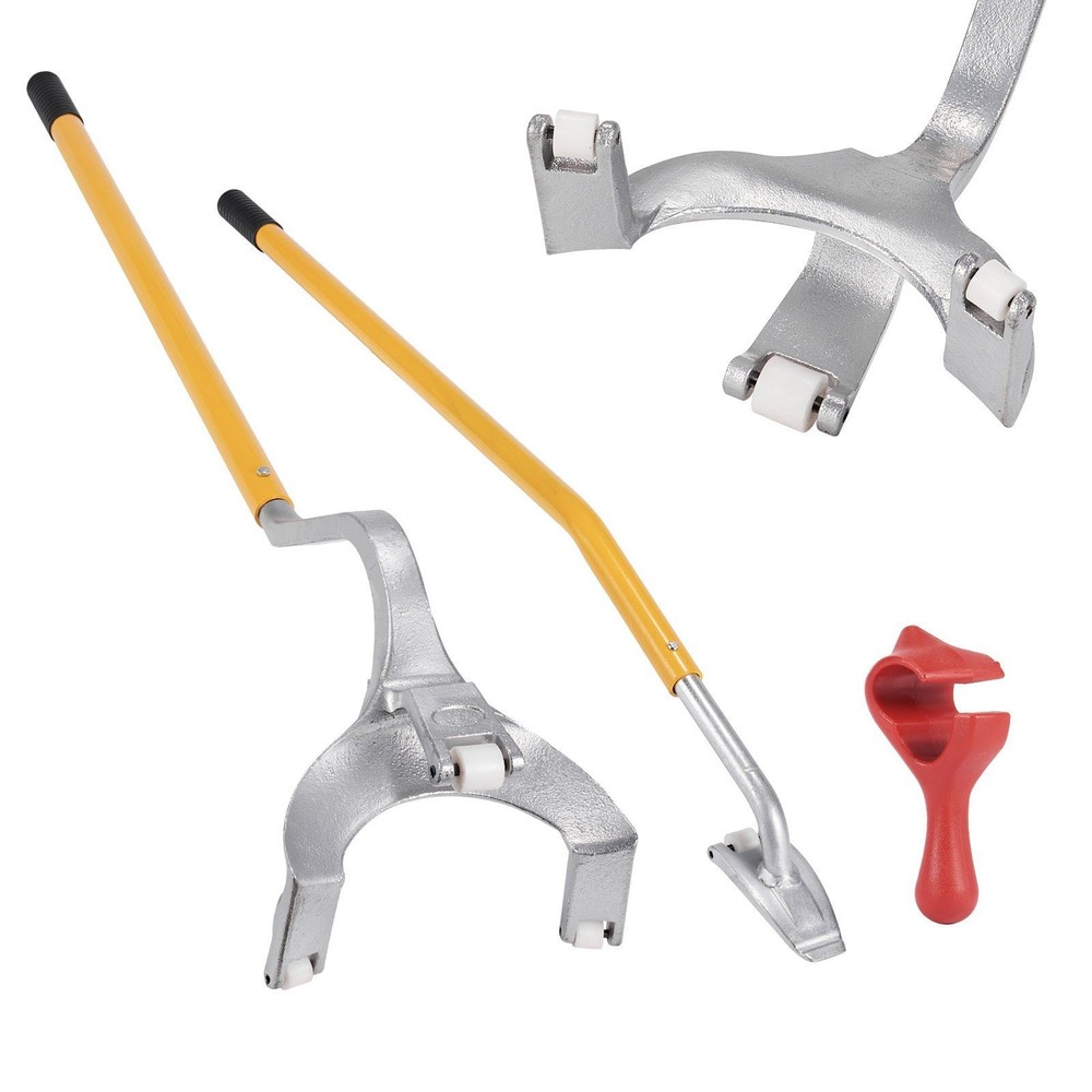 22.5-24.5in 3pcs Steel Tire Changer Bead Breaker Bead Holder Orange