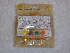 NIP Vtg Crafter’s Square 4 Piece Paint Set, Fall Themed, Greenbrier Int rr
