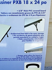 Helix Portable PVC Covered Drawing Board 24×18 w/Metal T-square Artist Architect
