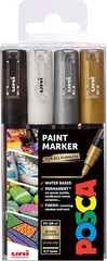 Versatile 4-Pack Extra-Fine Paint Markers – Quality for All Surfaces