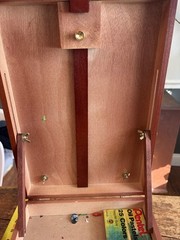 Royal Langnickel Wooden Storage Travel Case & Easel Vintage