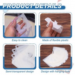 3″ Letter Stencils, Rectangle Interlock, 42 Count