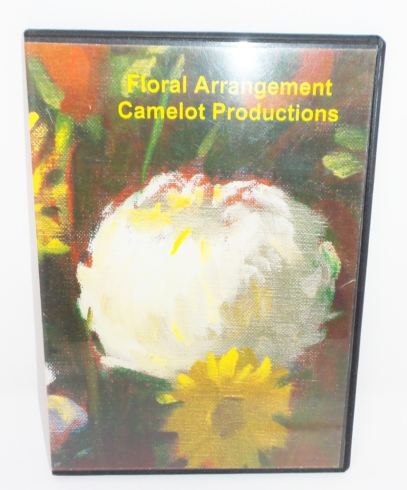 Floral Arrangements DVD- Camelot Productions Painting Instructional Video