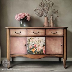 Blush Symphony | A3 Fiber Decoupage Paper | Redesign with Prima