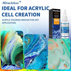 Silicone Pouring Oil Cell Activator Pure 2 Fl Oz (Pack of 1), Clear