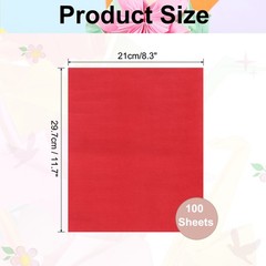 100 Sheet Large Origami Paper 12 x 8 Inch Shiny Origami Kite Paper