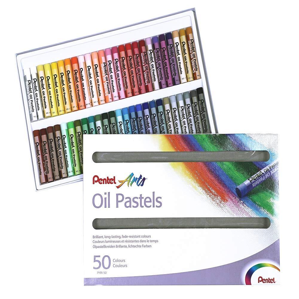 Pentel Oil Pastels – Set 50