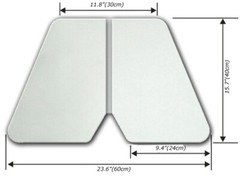 Screen Printing Pallet/Platen for Beach Shorts 25mm Thickness 23.6″x15.7″x11.8”