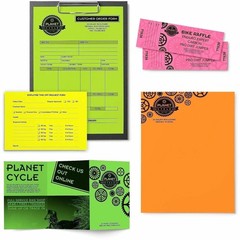 Bright Color Paper, Neenah Astrobrights®, Letter 8 1/2×11, Lift-Off Lemon