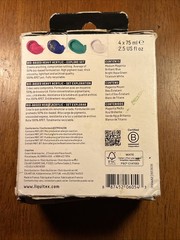 NIB LIMITED Liquitex Bio Based Heavy Acrylic Four Color Try Out Set See Photos