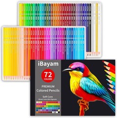 New Colored Pencils 24/72/80 Count Color Pencil Set for Adult Coloring Books So