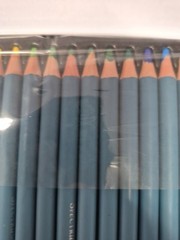 AquaBlend by Spectrum Noir Artist’s Watercolor Pencil Set Primaries 24 piece NEW