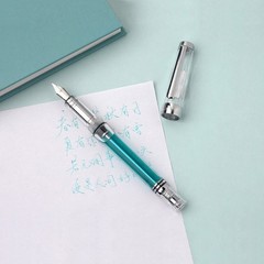 Large-Capacity Piston-Fill Fountain Pen for Calligraphy